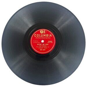 Gene Autry Buttons And Bows 10 Inch Shellac 78 RPM Columbia 20469 Vintage Record